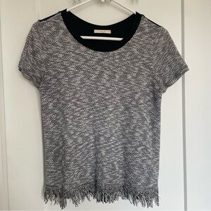 Le Lis Cropped Fringe Top (Stitch Fix)